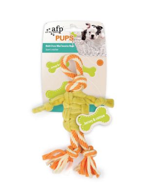Afp Pups - Sweater Rope Yav.Köpek Şekilli Diş İpi