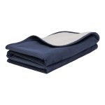 Pet Comfort Lodix Vita Lacivert Köpek Battaniyesi M 70x100cm - Görsel 2