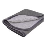 Pet Comfort Lodix Mirinda Gri Kedi ve Köpek Battaniyesi S 50x70cm - Görsel 4