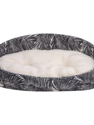 Pet Comfort Porto  Köpek Yatağı Siyah-Beyaz 70x55cm