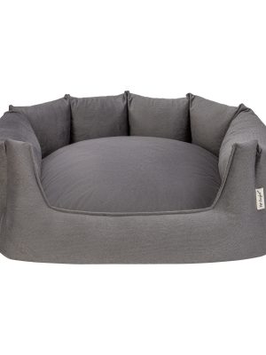 Pet Comfort Barcelona Kedi ve Köpek Yatağı Gri 75x65cm