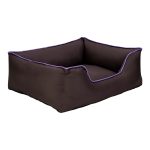 Pet Comfort Alpha Köpek Yatağı Kahverengi w Mor Biye M 80x65cm - Görsel 2