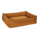 Pet Comfort Golf  Köpek Yatağı Hardal w Parliament Mavi Biye M 90x70cm - Görsel 2