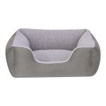 Pet Comfort Echo  Kedi ve Köpek Yatağı Gri/Gri Peluş S 60x50cm
