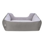 Pet Comfort Echo  Köpek Yatağı Gri/Gri Peluş L 105x80cm - Görsel 3