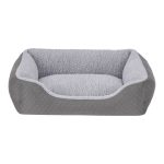 Pet Comfort Bravo Duo  Kedi ve Köpek Yatağı Gri/Gri Peluş S 55x45cm
