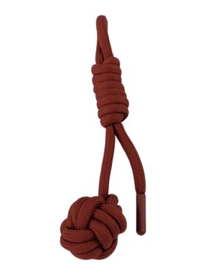 Pet Comfort İpli Kedi Oyuncağı, 100% Pamuk, Bordo 15cm