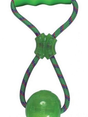 Kong Köpek Tutamaçlı Sesli Oyun Topu M 27cm