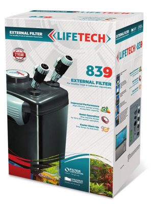 Life Tech Dış Filtre Siyah Kova İçi Dolu 1500 LH