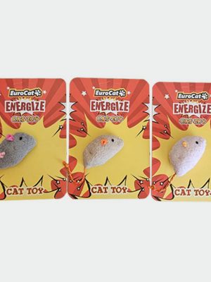 EuroCat Kedi Oyuncağı Tombik Fare Pastel Renk