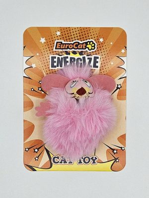 EuroCat Kedi Oyuncağı Pembe Tüylü Fare