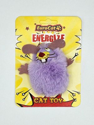 EuroCat Kedi Oyuncağı Mor Tüylü Fare