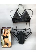 Siyah Bralet Sütyen Takım - B863 - Beden L/XL - Görsel 4