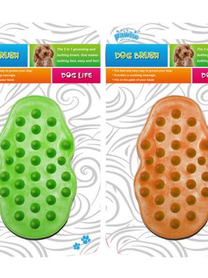 Pawise Kauçuk Masaj ve Yıkama Fırçası