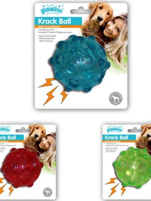 Pawise Krack Sesli Top Köpek Oyuncağı 7,5 cm