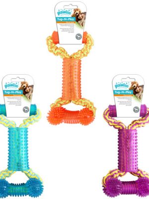 Pawise Tutma Saplı Diş İpi Köpek Oyuncağı 29 cm