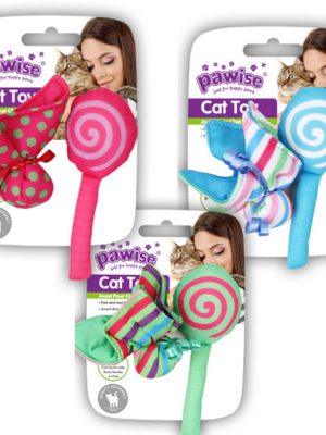 Pawise Şeker - Çiçek Kedi Oyuncağı