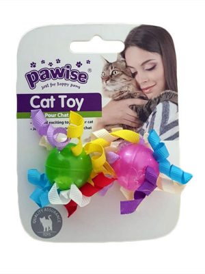 Pawise 2 Pk Cat Balls