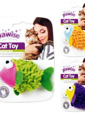 Pawise Kumaş Oyuncak Meow Meow Life-Fish