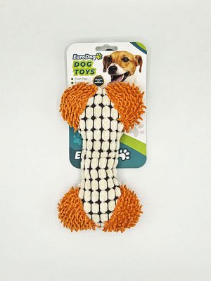 EuroDog Peluş Kemik Köpek Oyuncağı 18x12 Cm