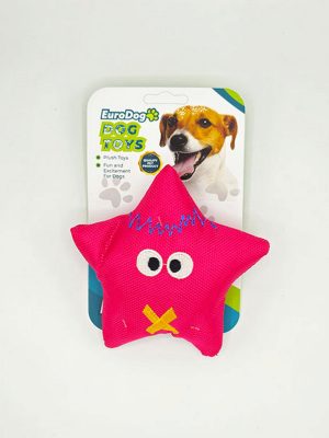 EuroDog Parlak Yıldız Köpek Oyuncağı 14 Cm
