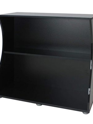Fluval Flex 123L İçin Siyah Açık Dolap