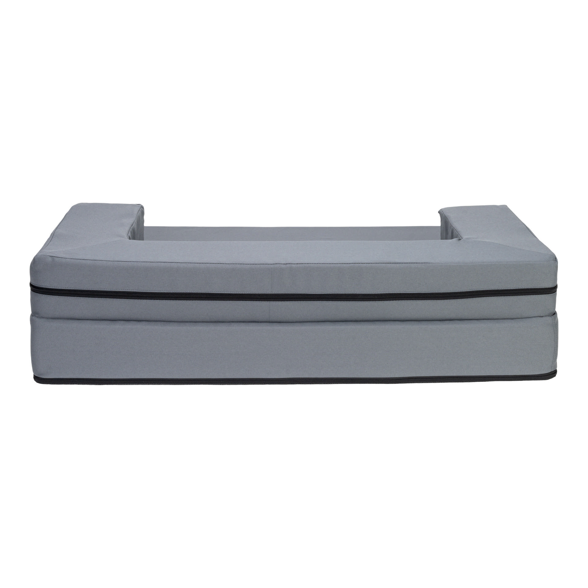 Pet Comfort Gloria Sofa Orthopedik Su Geçirmez Köpek Yatağı, Gri 70x53x8cm - Görsel 3