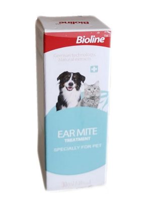 Bioline Kedi ve Köpek Kulak Temizleme Yağı 30ml