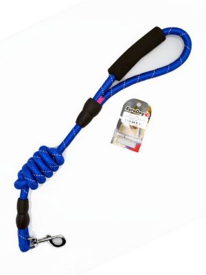 EuroDog Köpek Uzatma 14mmx120cm Reflektör Mavi