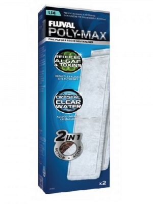 Fluval U4 Filtre Clearmax Kartuş, 2 Li Paket