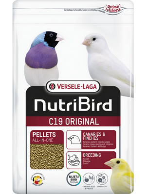 Versele Laga Nutrıbırd C19 Orıgınal Kanarya Fınch Pelet Yem 3kg