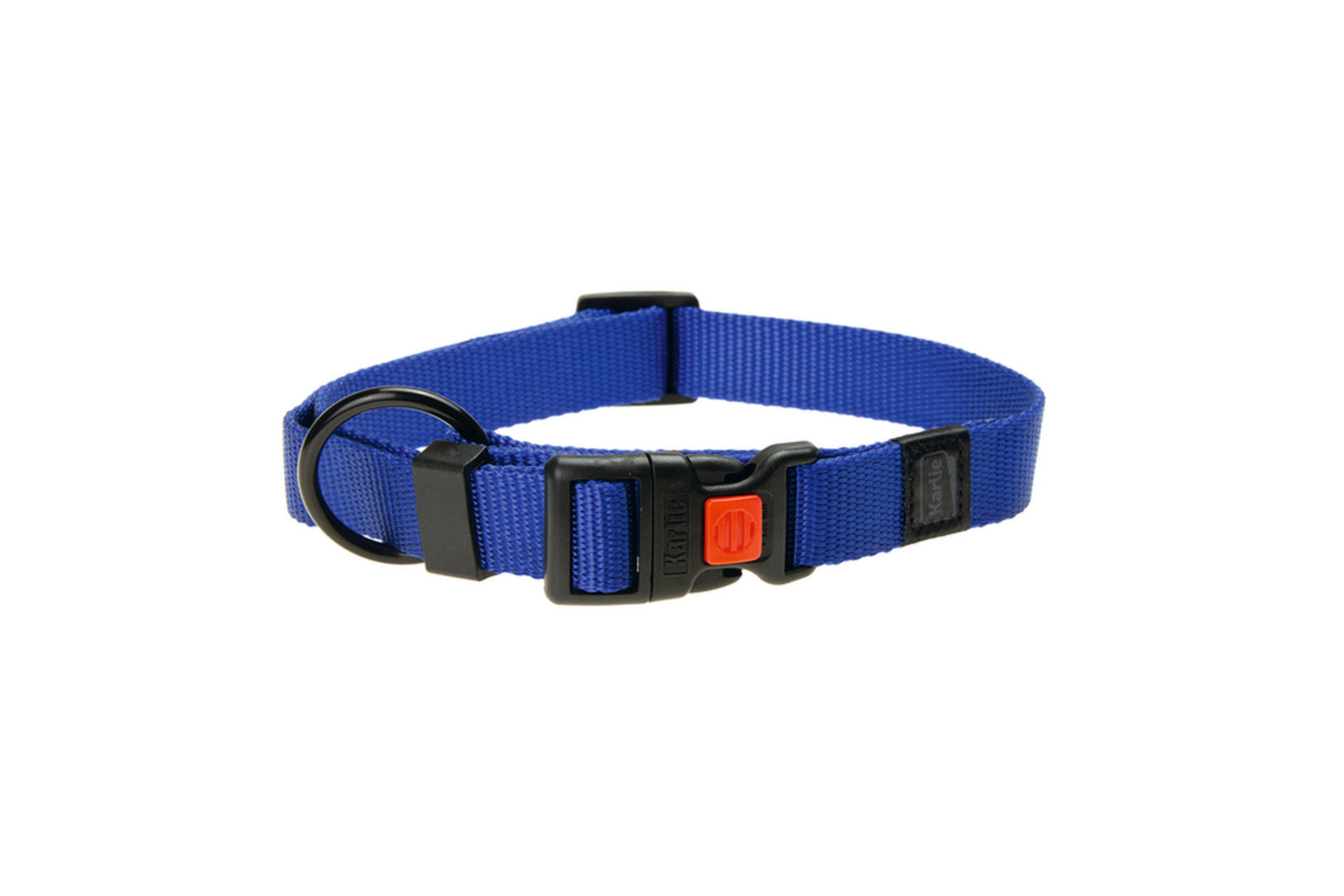 1108990_64f486ed9152fa2d2cbec944182ed201.jpg Karlıe Kilitli Boyun Tasması Mavi (40-55x2) - Görsel 1