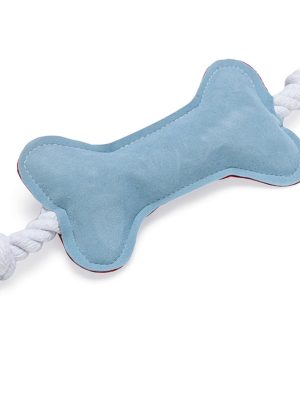 Karlıe Kemik Şeklinde İpli Peluş Evcil Hayvan Oyun