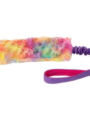 Eastland Bungee İpli Öten Peluş Oyuncak Gökkuşağı 52cm