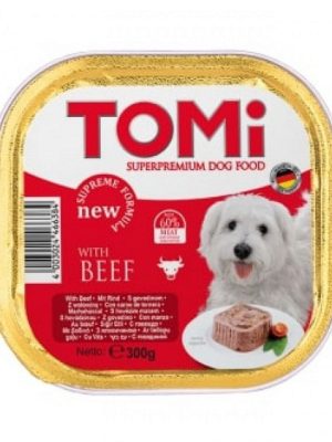 Tomi Köpek Dana Etli Pate Alüminyum Yaş Mama 300gr (pate)
