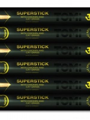 Tomi Kedi Stick Tavuk & Kedi Çimi 6lı 5x6gr 30gr