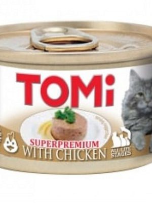Tomi Kedi Tavuklu Yaş Mama 85g