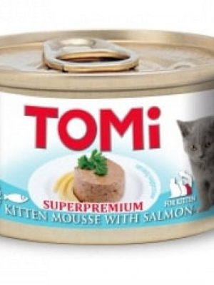 Tomi Yavru Kedi Somonlu Yaş Mama 85g