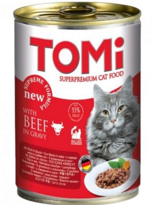 Tomi Kedi Dana Etli Yaş Mama 400g