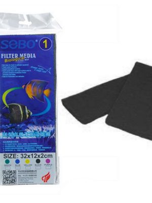 Sobo Filtre Süngeri 32x12x2 Siyah