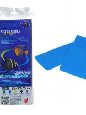 Sobo Filtre Süngeri 32x12x2 Mavi