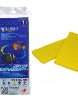 Sobo Filtre Süngeri 32x12x2 Sarı
