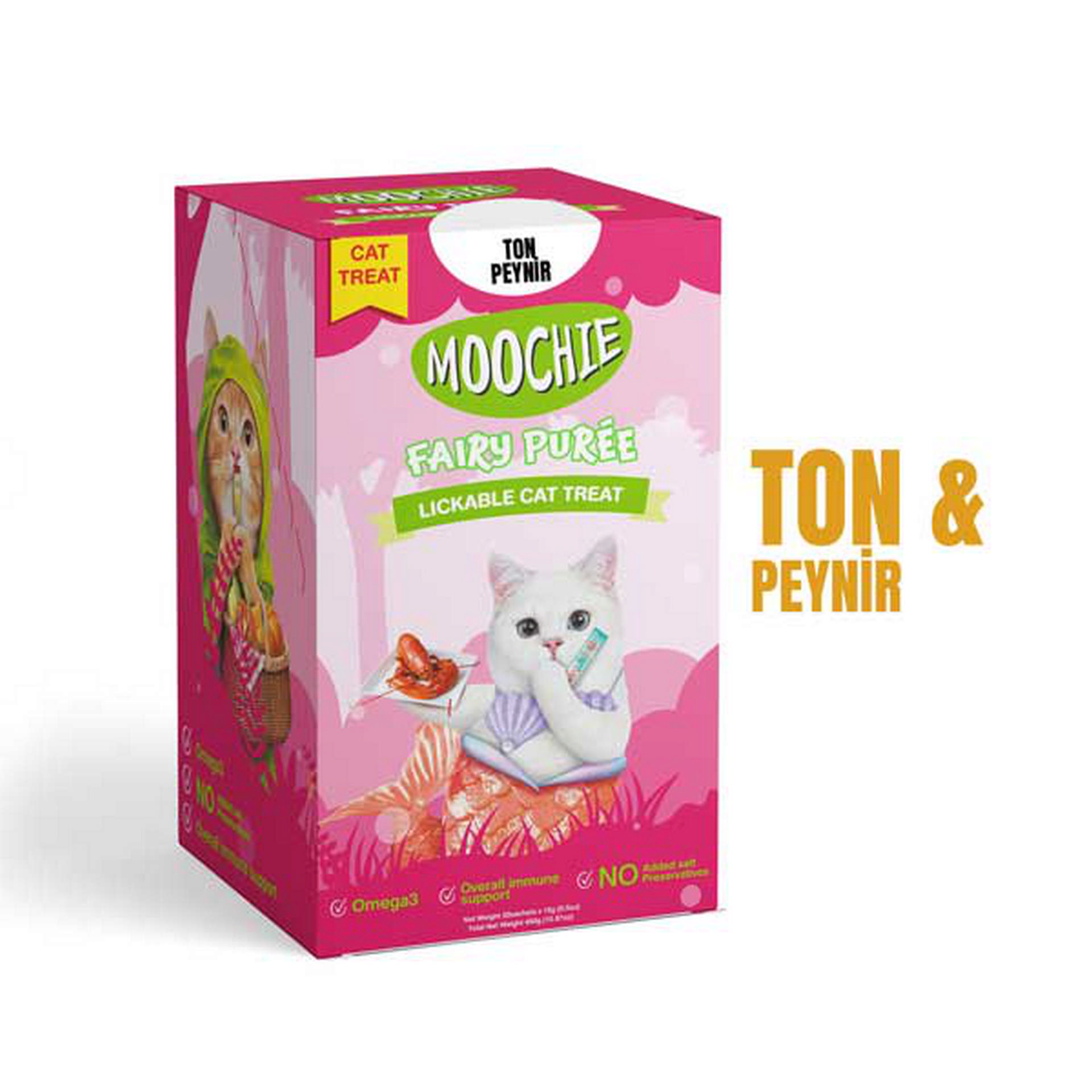 1135445_446-C0169-30.jpg Moochie Sıvı Kedi Ödülü Ton-Peynir 30x15 Gr - Görsel 1
