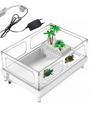 Sobo Plastik Kaplumbağa Bahçesi Lambalı 38x27x18