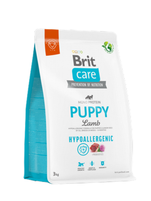 Brit Care 3 kg X 4 ADET Yavru Köpekler İçin Tek Proteinli, Hipoalerjenik, Kuzu Etli Kuru Mama
