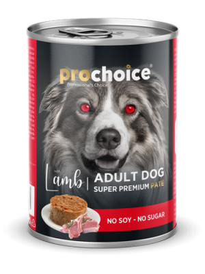 Prochoice 400 gr X 12 ADET Yetişkin Köpekler İçin, Kuzu Etli Ve Pirinçli Ezme