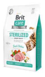 Brit Care 2 kg İdrar Yolu Problemi Olan Kısırlaştırılmış Kediler İçin, Tahılsız, Hipoalerjenik, Taze Tavuk Etli Kuru Mama