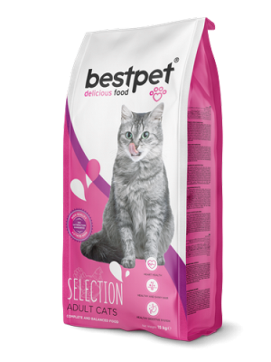 Bestpet 15 kg Yetişkin Seçici Kediler İçin Tavuk Etli Kuru Mama