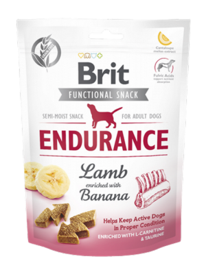 Brit Care 150 gr X 10 ADET Fiziksel Sağlığı Desteklemek İçin, Tahılsız, Kuzu Etli Ve Muzlu, Fonksiyonel Yetişkin Köpek Ödülü