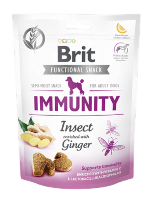 Brit Care 150 gr X 10 ADET Sağlıklı Bağışıklı Sistemi İçin, Tahılsız, Larva Ve Zencefilli, Fonksiyonel Yetişkin Köpek Ödülü